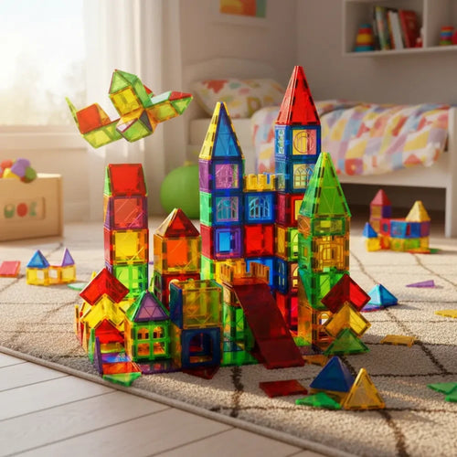 "MagicBlocks - Bloques Magnéticos que Brillan"
