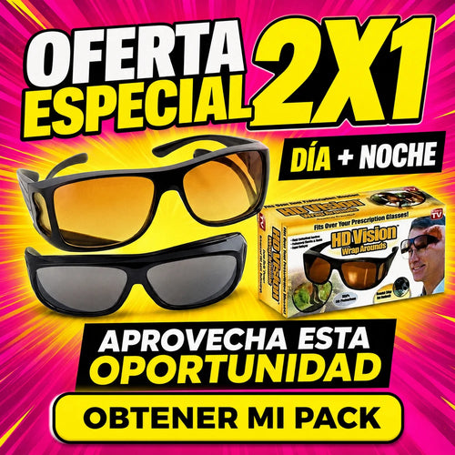Pack 2×1 Gafas de Conducción Día y Noche