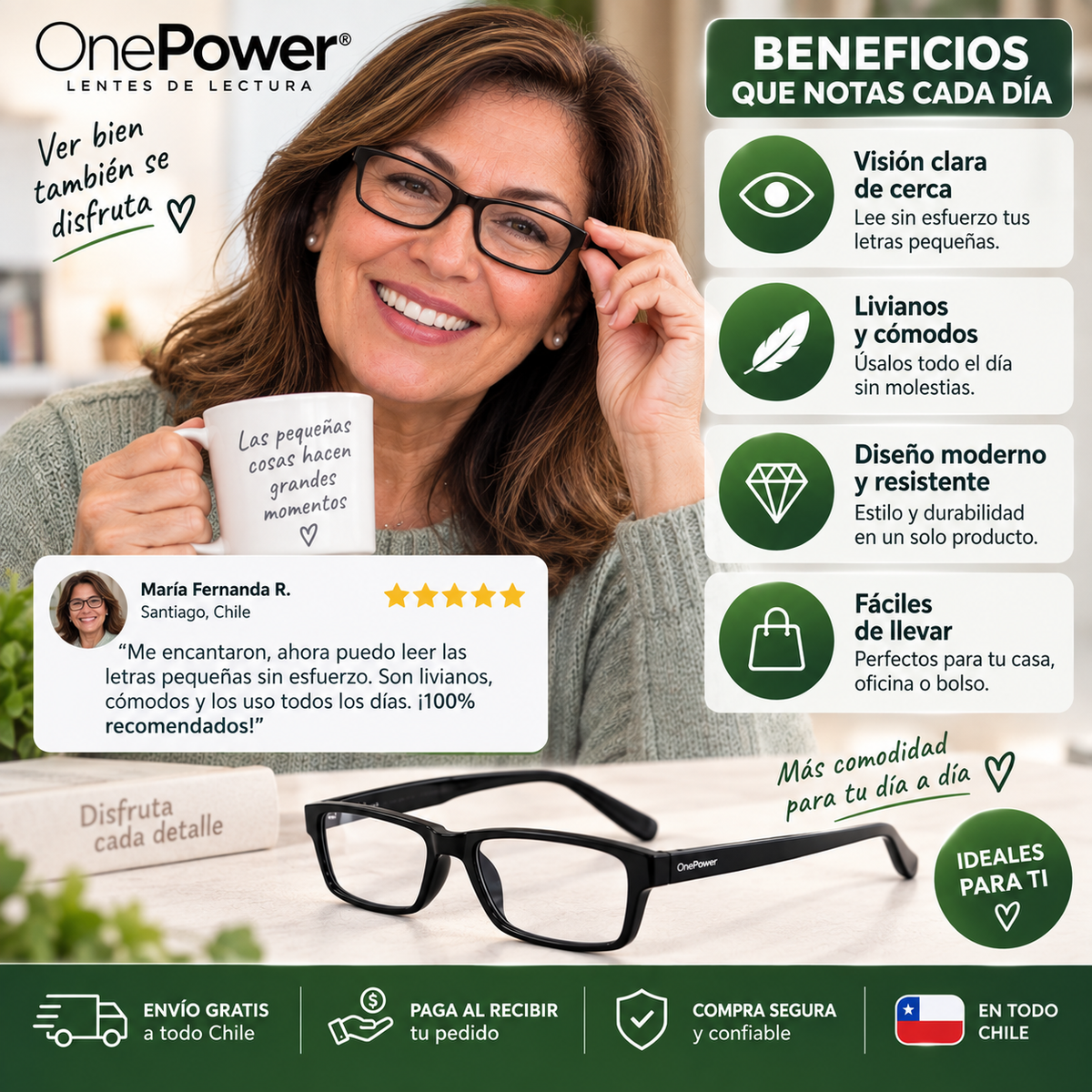 👓 ¿Vuelve a Leer CADA Detalle Con Comodidad+ ENVIO GRATIS🏠🚚