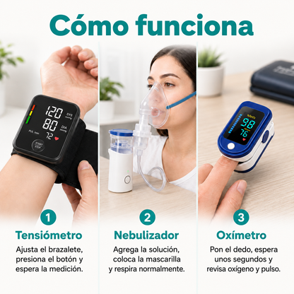 ¿Y si pudieras cuidar la salud de toda tu familia sin salir de casa? 🏠❤️+ Envió Gratis🚚🏠