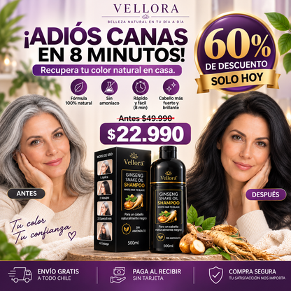 SHAMPOO ANTICANAS; REPARACION Y PROTECCION EN CADA APLICACION +ENVIO GRATIS 🚚🏠