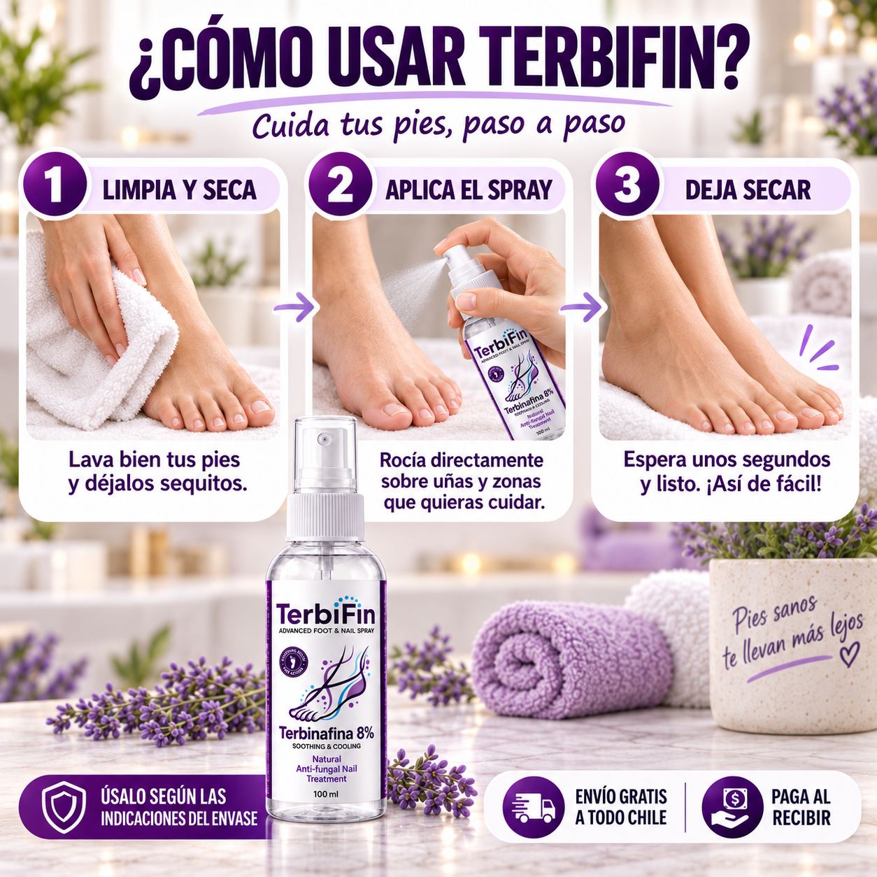 RECUPERA TUS PIES👣 + ENVIO GRATIS🏠🚚
