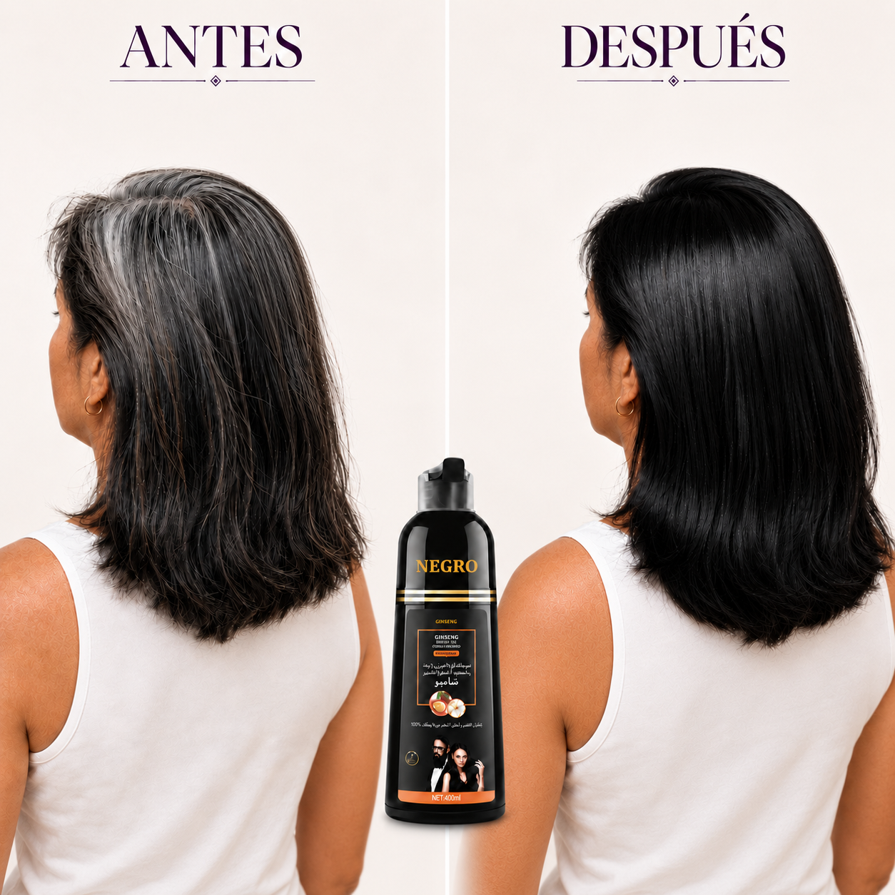 SHAMPOO ANTICANAS; REPARACION Y PROTECCION EN CADA APLICACION +ENVIO GRATIS 🚚🏠