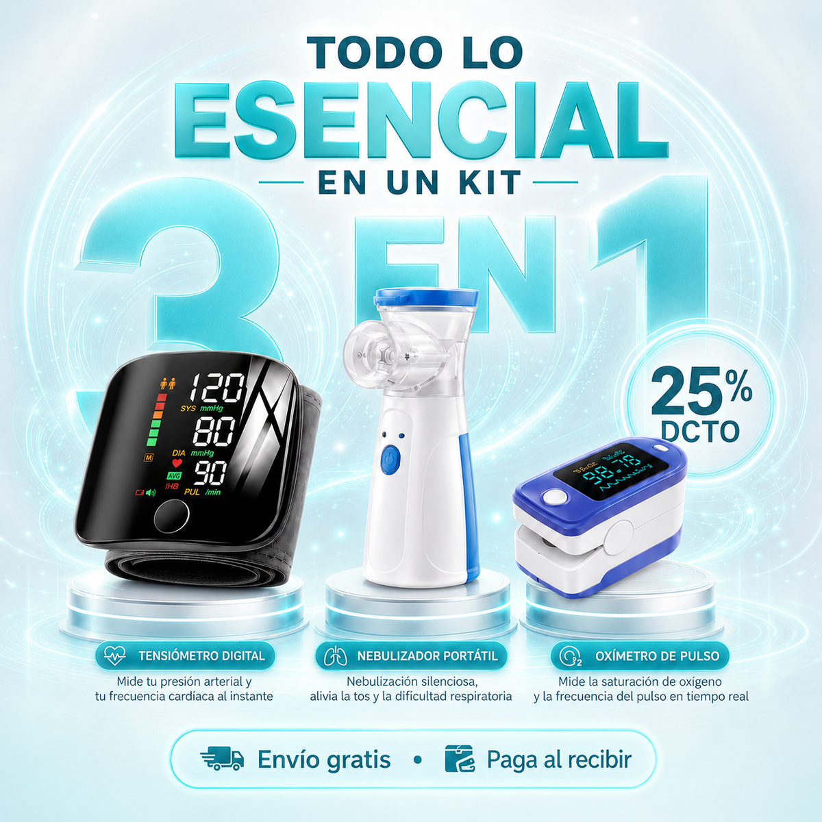 ¿Y si pudieras cuidar la salud de toda tu familia sin salir de casa? 🏠❤️+ Envió Gratis🚚🏠