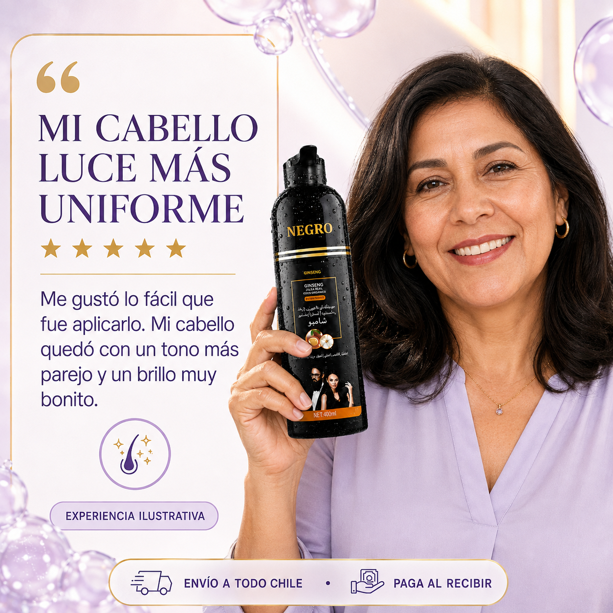 SHAMPOO ANTICANAS; REPARACION Y PROTECCION EN CADA APLICACION +ENVIO GRATIS 🚚🏠